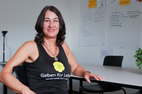 Susanne Marosch von Geben für Leben