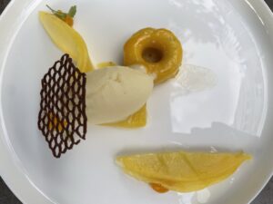 Verführung zum Schluss: Dessert mit Mango & Liebe.